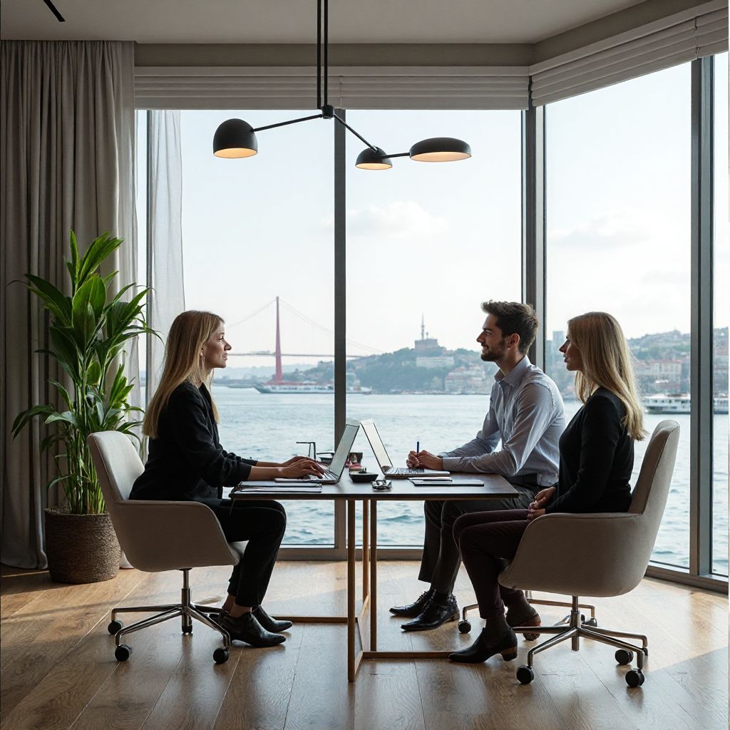 Business Coaching Team in Istanbul Office